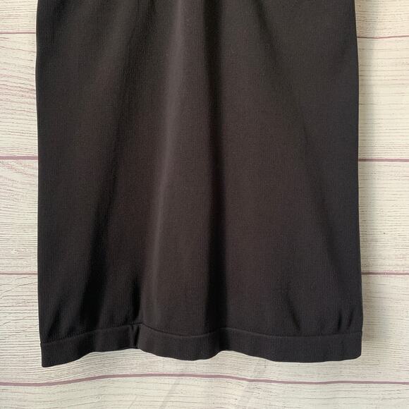 Black Stretchy Fitted Tank Top Shapewear - Picture 7 of 14